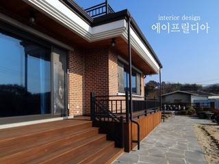 ①부여 석동리 전원주택_외관, 에이프릴디아 에이프릴디아 Casas de campo