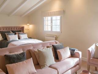 Reforma integral de vivienda, Sube Interiorismo Sube Interiorismo Classic style bedroom Pink