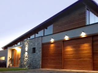 Viviendas Loteo Las Lavandas, Azcona Vega Arquitectos Azcona Vega Arquitectos Casas de madera