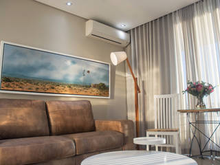 Stellenbosch Luxury self catering apartments, Kraaines Interiors - Decor by Cherice Kraaines Interiors - Decor by Cherice 客廳