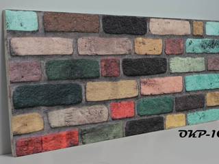 STRAFOR 3D PANEL TUĞLA MODELİ, ODAK DIŞ TİC ODAK DIŞ TİC Modern garden Slate