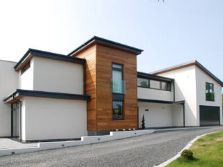 New House Headley, Berkshire, Inspiration Chartered Architects Ltd Inspiration Chartered Architects Ltd منزل عائلي صغير