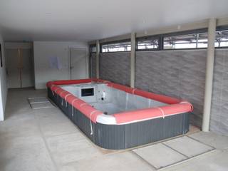 New House, Blewbury, Oxfordshire, Inspiration Chartered Architects Ltd Inspiration Chartered Architects Ltd Sauna