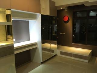 Chua's Condo Unit, Yaoto Design Studio Yaoto Design Studio Phòng ngủ phong cách hiện đại