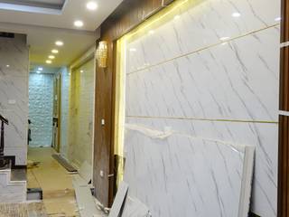 Công trình ốp tường trang trí nội thất tại Cổ Nhuế Hà Nội, Công Ty TNHH Ferino Việt Nam Công Ty TNHH Ferino Việt Nam Tường & sàn phong cách hiện đại