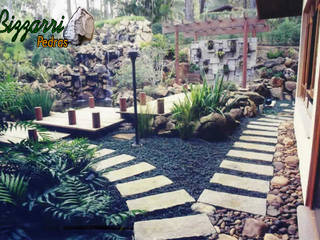 Lagos ornamentais com pedras, Bizzarri Pedras Bizzarri Pedras Tropical style garden