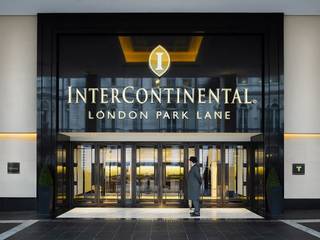 Hotel Intercontinental London Park Lane , Ferreira de Sá Ferreira de Sá Modern corridor, hallway & stairs