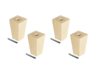 FOT - Möbelfüße für Ikea Besta Regal , NSD New Swedish Design GmbH NSD New Swedish Design GmbH ห้องนั่งเล่น ไม้ Wood effect