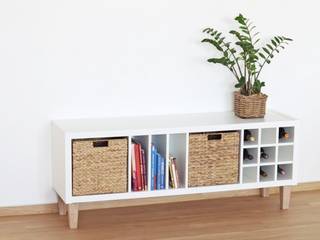 FOT - Möbelfüße für Ikea Kallax Regal , NSD New Swedish Design GmbH NSD New Swedish Design GmbH Офіс Дерево Дерев'яні