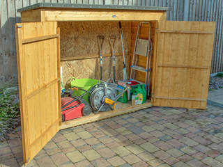 Small Outdoor Storage Options, Wonkee Donkee Forest Garden Wonkee Donkee Forest Garden Rustikale Garagen & Schuppen