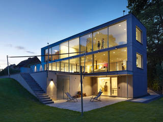 Wohnhaus K15, pier7 architekten gmbh pier7 architekten gmbh 現代房屋設計點子、靈感 & 圖片