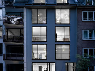 Umbau eines 50er-Jahre Wohnhauses F41, pier7 architekten gmbh pier7 architekten gmbh 現代房屋設計點子、靈感 & 圖片