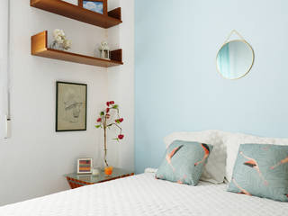Reformar para alquilar, Noelia Villalba Interiorista Noelia Villalba Interiorista Modern style bedroom