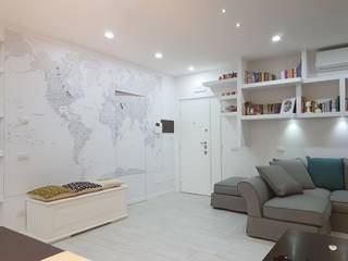 Carta geografica del Mondo personalizzata, Cartografica Visceglia Cartografica Visceglia Living room Wood-Plastic Composite