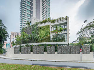Raja Chulan Bungalow - 6 Bedroom Modern House, MJ Kanny Architect MJ Kanny Architect Modern houses