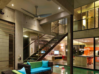 Lounge and Interior Pool MJ Kanny Architect Pool