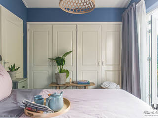 Moderne slaapkamer, Pure & Original Pure & Original غرفة نوم