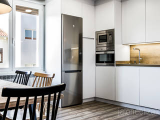 Cozinhas industriais por jaione elizalde estilismo inmobiliario - home staging Industrial