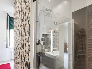 Appartamento in villa, Annalisa Carli Annalisa Carli Eclectic style bathroom Wood Turquoise