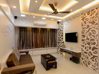 Rikin bhai, SP INTERIORS SP INTERIORS Living room