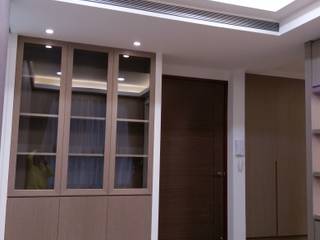 員林黃宅, 紅帥設計 紅帥設計 Modern Study Room and Home Office Wood Wood effect
