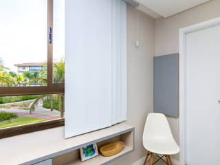 Apartamento de Praia A + J, Coletânea Arquitetos Coletânea Arquitetos Cuartos de estilo minimalista