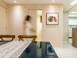 Apartamento de Praia A + J, Coletânea Arquitetos Coletânea Arquitetos Tropical style dining room