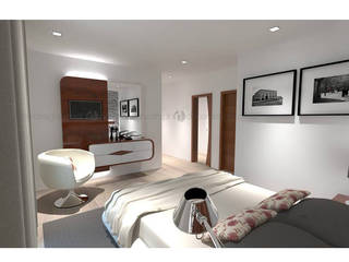 ​Quarto de Casal Taylor, Decordesign Interiores Decordesign Interiores Quartos