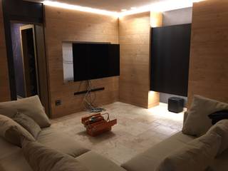 Boiserie , Falegnameria su misura Falegnameria su misura Living roomTV stands & cabinets Wood