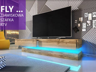 Szafki RTV, mirat. Więcej niż meble mirat. Więcej niż meble Moderne Wohnzimmer