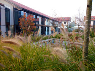 Cascina Bereguardo, arch. Valerio Cozzi arch. Valerio Cozzi 庭院