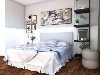 Quarto , Luiza Broch Arquitetura e Design Luiza Broch Arquitetura e Design Quartos modernos