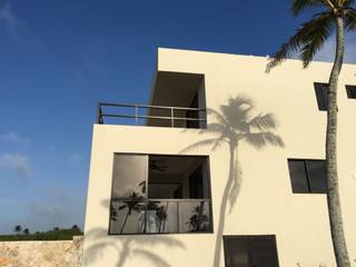SUNSET SHORES 28 SISAL, Alberto Zavala Arquitectos Alberto Zavala Arquitectos Single family home Concrete Beige