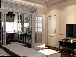 дизайн интерьера загородного дома, FILYANOV_INTERIOR FILYANOV_INTERIOR Cuartos de estilo clásico