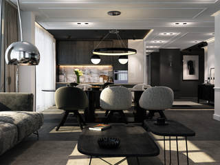 дизайн квартиры, FILYANOV_INTERIOR FILYANOV_INTERIOR Living room