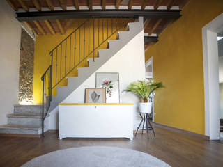 Casa di campagna, Rifò Rifò Rustic style living room