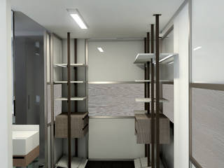Remodelación Apartamento Montoya, Pro Escala Arquitectos SAS Pro Escala Arquitectos SAS Moderne Ankleidezimmer