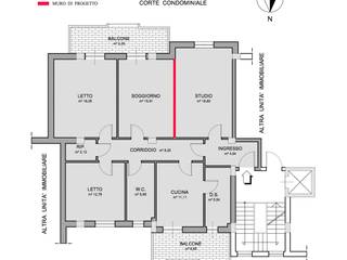 Ristrutturazione di un appartamento a Caltanissetta, Studio GD Architettura & Design (Arch. Giovanni Di Carlo) Studio GD Architettura & Design (Arch. Giovanni Di Carlo)