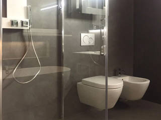 RISTRUTTURAZIONE VILLA PRIVATA, MS progettazione MS progettazione Modern bathroom
