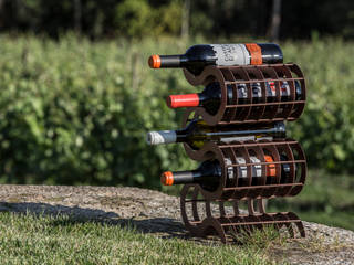 Wine Racks by Cobermaster Concept, Cobermaster Concept Cobermaster Concept ห้องเก็บไวน์ เหล็ก