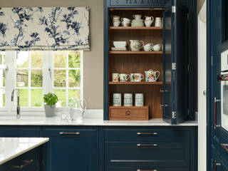 Audley | Georgian Country House , Davonport Davonport Built-in kitchens Blue