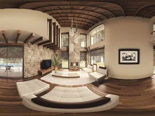 Casa en el Bosque, BCA Taller de Diseño BCA Taller de Diseño Modern living room