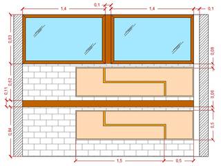 Diseño Mobiliario para oficina, Arq. Barbara Bolivar Arq. Barbara Bolivar Moderne studeerkamer Hout Hout