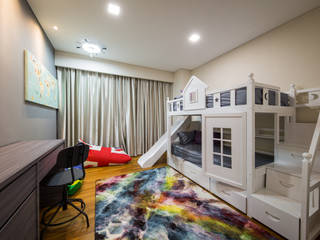 One KL @ KLCC, Twelve Empire Sdn Bhd Twelve Empire Sdn Bhd Dormitorios de estilo moderno
