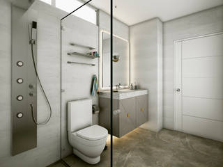 PROYECTO WA , Luis Escobar Interiorismo Luis Escobar Interiorismo Ванная комната в стиле модерн