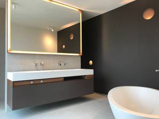 Masterbad, innenarchitektur-rathke innenarchitektur-rathke Modern bathroom Ceramic