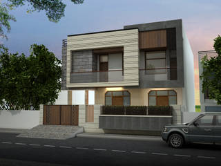 Facade Renovation, KHOWAL ARCHITECTS + PLANNERS KHOWAL ARCHITECTS + PLANNERS Bungalow