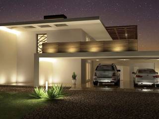 Progettazione Villa Moderna in legno VillaBio, VillaBio VillaBio บ้านไม้