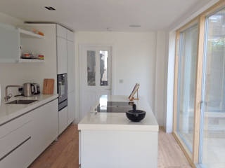 House remodeling in South London, Dittrich Hudson Vasetti Architects Dittrich Hudson Vasetti Architects Dapur built in