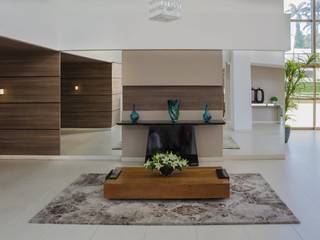 Projeto de Interiores para área comum de condomínio residencial, kleyton abreu arquitetura kleyton abreu arquitetura Moderner Flur, Diele & Treppenhaus Holznachbildung